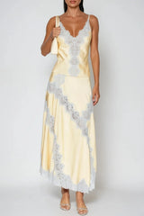 Bess Spaghetti Lace Skirt Set