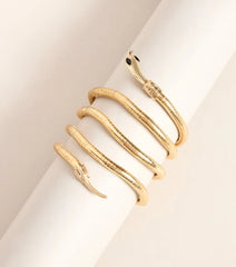 Wrapped In Power Snake Bracelet