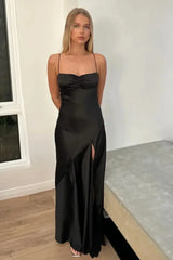 Stylish Sheath Spaghetti Straps Pink Party Dress with Criss Cross Back
