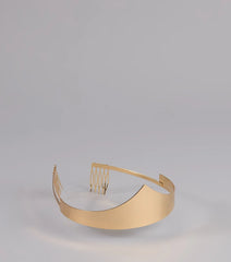 Lady Justice Metal Crown