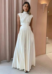 Isla Cut-Out Maxi Set Sleeveless High-Neck Two-Piece