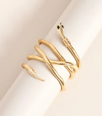 Wrapped In Power Snake Bracelet