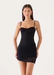 Renaya Mini Dress - Black